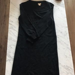 Black 3/4 sweater dress